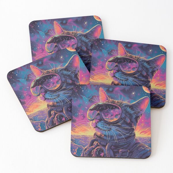 Item preview, Space Cat's Interstellar Quest designed and sold by CatsAndDogs-TF.