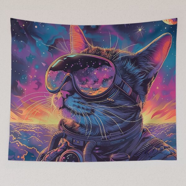 Item preview, Space Cat's Interstellar Quest designed and sold by CatsAndDogs-TF.
