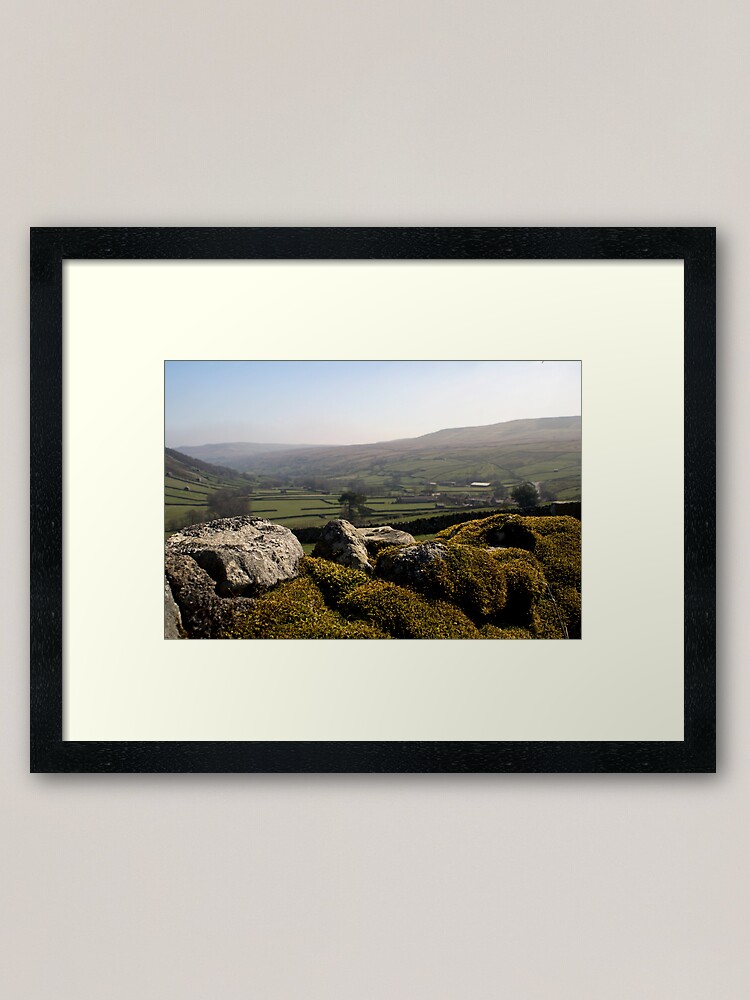 Alternate view of Dry Stone Wall Framed Art Print