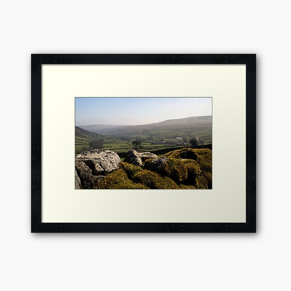 Dry Stone Wall Framed Art Print