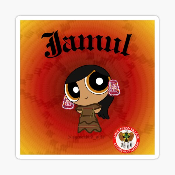 Jamul powerpuff Sticker