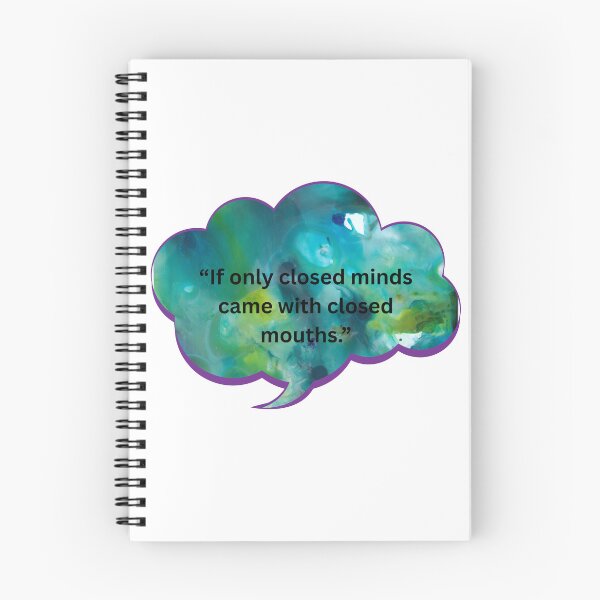 Item preview, If Only Closed Minds Came With Closed Mouths. designed and sold by WiseGuyWarehouse.