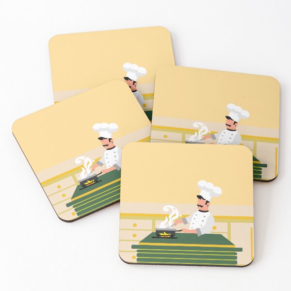 Item preview, Minimalist Chef Illustration – Culinary Art for Food Lovers designed and sold by nicollepico.