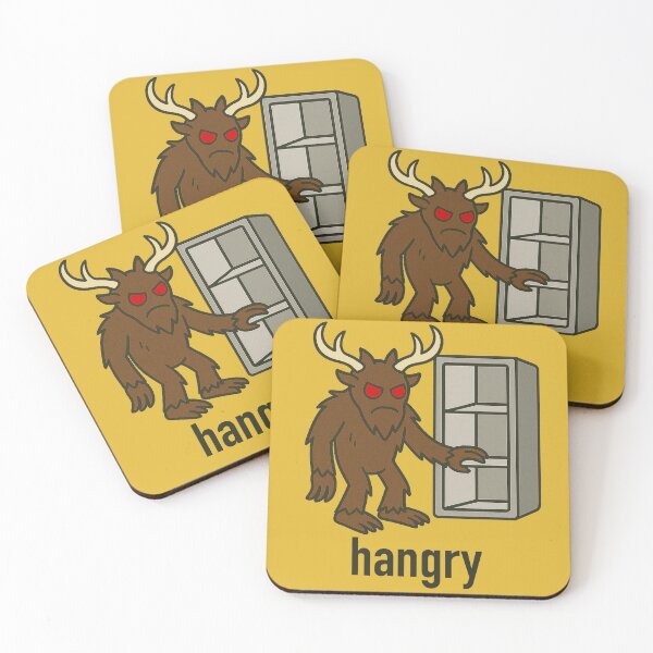 Item preview, Hangry Wendigo designed and sold by Zomb13 Designs.