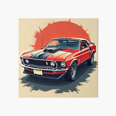 Item preview, Ford Mustang Muscle Sunset designed and sold by ruchirar.