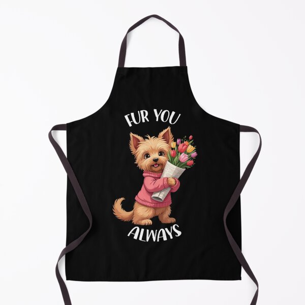 Item preview, Cute Yorkiepoo Fur You Always Valentine Dog Lover Mom Dad designed and sold by FurryHavenPH.