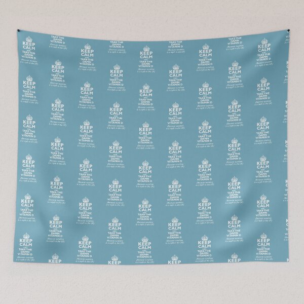 Item preview, Keep Calm And Take The Damn Vitamin D designed and sold by CoputerEasel.