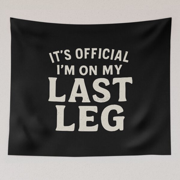 Item preview, Funny Amputee | I’m On My Last Leg designed and sold by tmerchtrends.