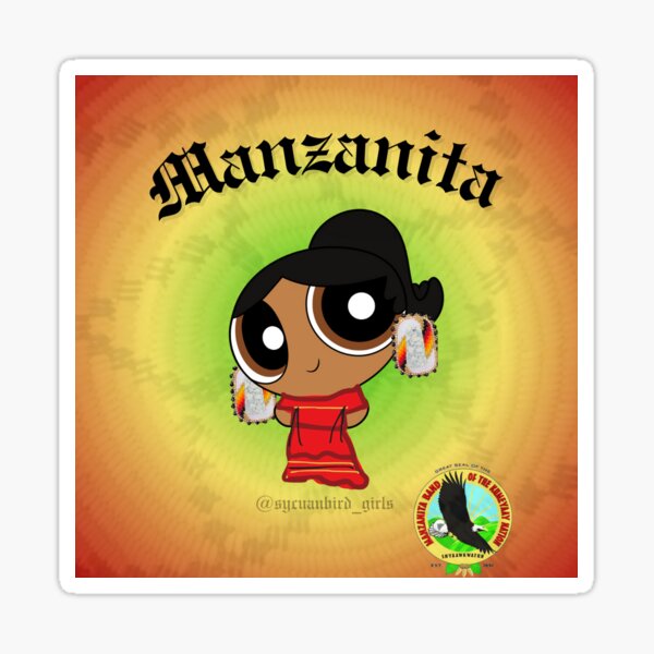 Manzanita powerpuff Sticker