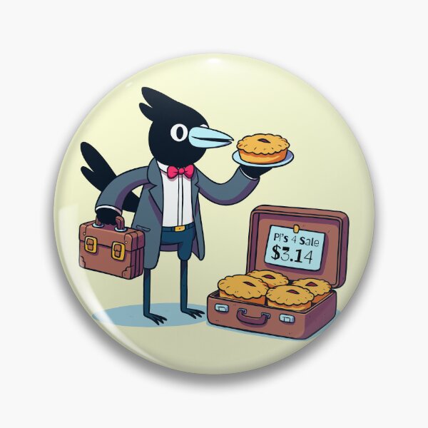 Item preview, Magpie Pie Salesman designed and sold by Ghost on Toast.