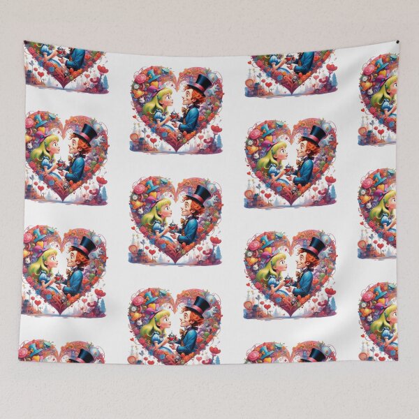 Item preview, Alice in wonderland Fairytale Heart designed and sold by Digiheart.