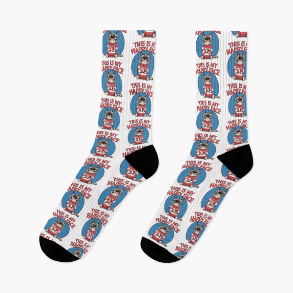 Item preview, This is my Happy Face, Cat, Angry, feline, funnyfits70, Humor, Funny, retro, vintages, funny quotes, animal humor, designed and sold by FunnyFits70.