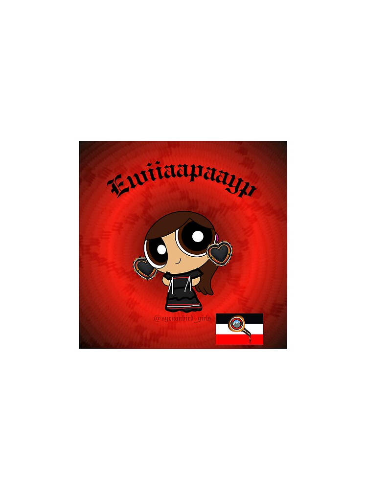 Thumbnail 3 of 3, Drawstring Bag, Ewiiaapaayp powerpuff designed and sold by sycuanbirdgirls.