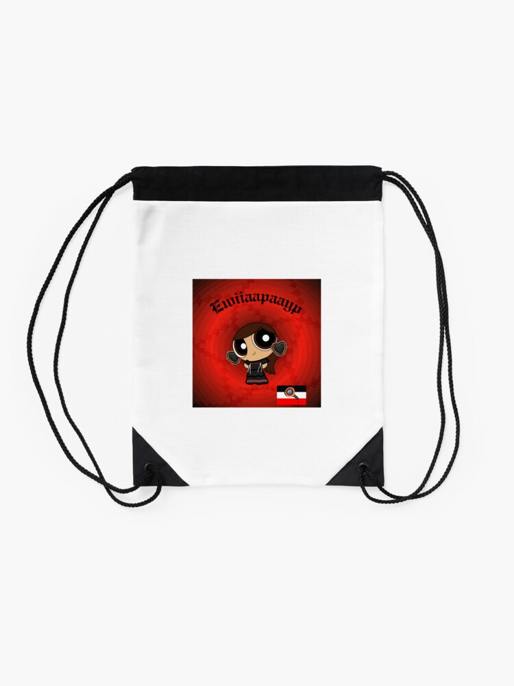 Thumbnail 2 of 3, Drawstring Bag, Ewiiaapaayp powerpuff designed and sold by sycuanbirdgirls.