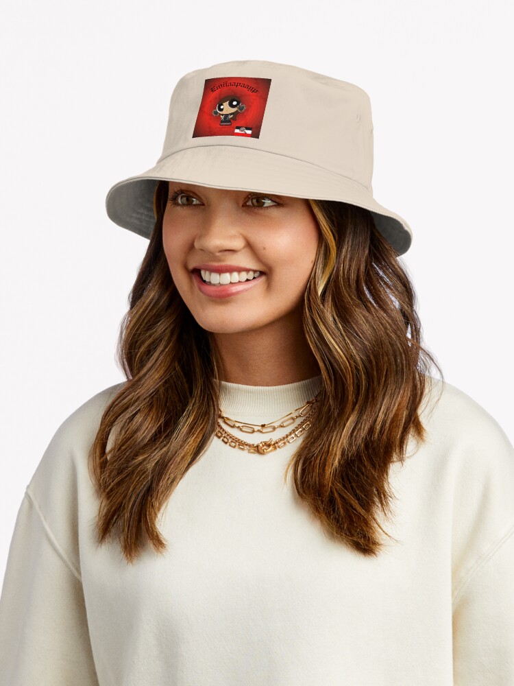 Thumbnail 5 of 6, Bucket Hat, Ewiiaapaayp powerpuff designed and sold by sycuanbirdgirls.