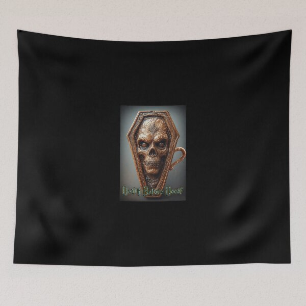 Item preview, Death Before Decaf – Caffeine Till the Grave | Funny Coffee Lover Quote | Caffeine Addict Design designed and sold by Mark Mentzer.