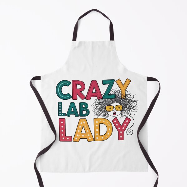 Item preview, Crazy Lab Lady - Funny Science & Research Design designed and sold by asliberry.