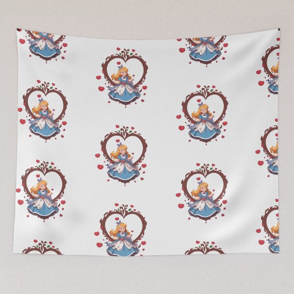 Item preview, Alice in wonderland Fairytale Heart designed and sold by Digiheart.