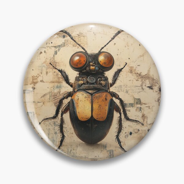 Item preview, Steampunk beetle shortly before its deployment underground designed and sold by Made-by-Gus.