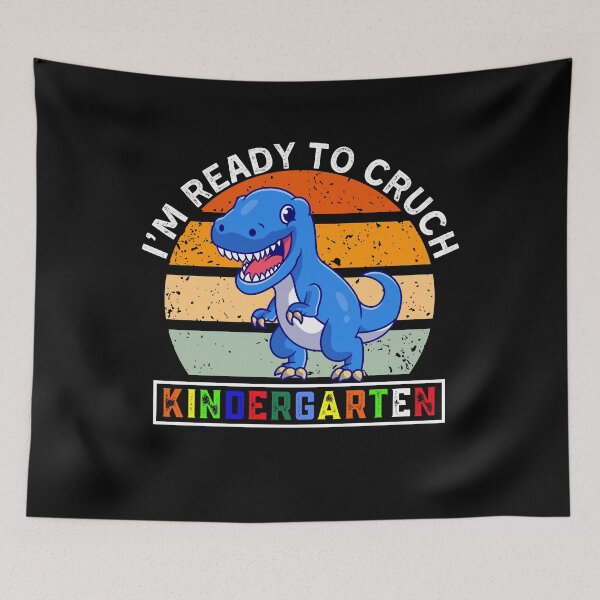 Item preview, Back To School Boy Dinosaur I'm Ready To Crush Kindergarten  designed and sold by stylechoc.