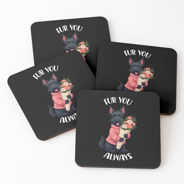 Item preview, Cute Black Scottish Terrier Fur You Always Valentine Dog Lover Mom Dad designed and sold by FurryHavenPH.