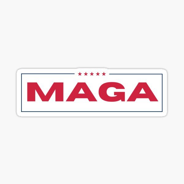 Item preview, MAGA Patriotic America Logo designed and sold by rightclick-save.