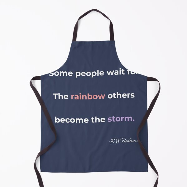 Item preview, Become the Storm – Empowering Rain Quote designed and sold by KWkindwaves.