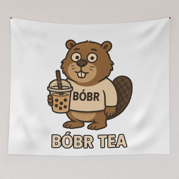 Item preview, Bobr tea - Bobr Kurwa Boba Bubble Tea designed and sold by k3rstman1.