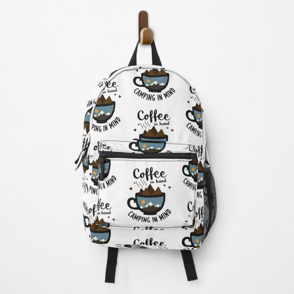Item preview, Coffee in Hand – Sunrise in Mug Camping Quote Design designed and sold by GRITMOOD.