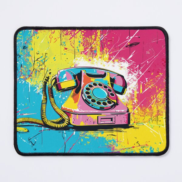 Item preview, Retro pop art telephone designed and sold by Made-by-Gus.