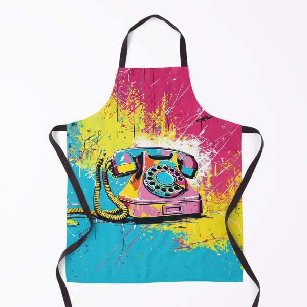 Item preview, Retro pop art telephone designed and sold by Made-by-Gus.