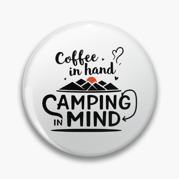 Artikelvorschau, Rustikales Kaffeetassen-Design – Bergszene für Campingliebhaber entworfen und verkauft von GRITMOOD.