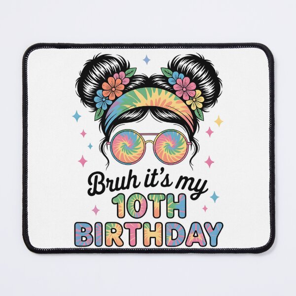 Item preview, Bruh It's My 10th Birthday Girl 10 Year Old designed and sold by clothesy7.