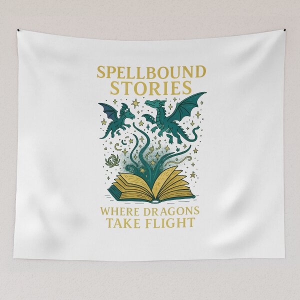 Item preview, Spellbound Stories – Where Dragons Take Flight designed and sold by inkNext.