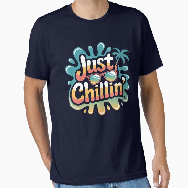 Item preview, Just Chillin’ Retro Summer Vibes designed and sold by StreetTiger_.