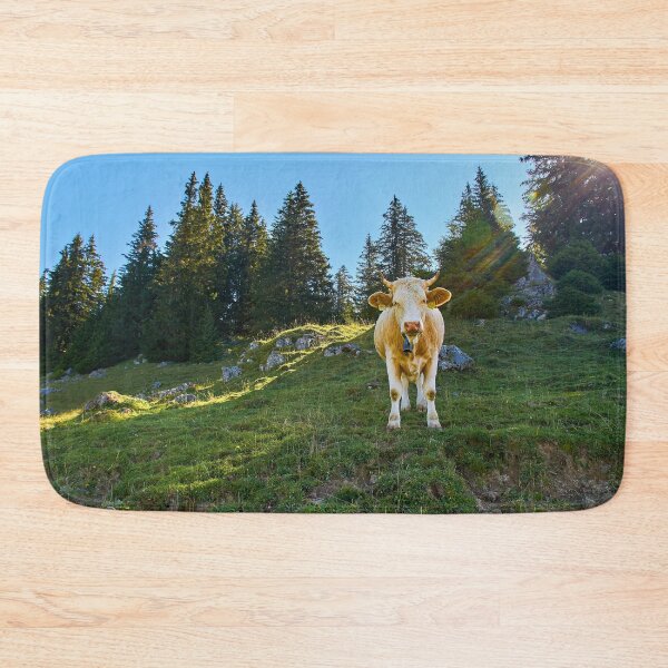 Item preview, Cow in the evening sun designed and sold by beatbieri.ch.