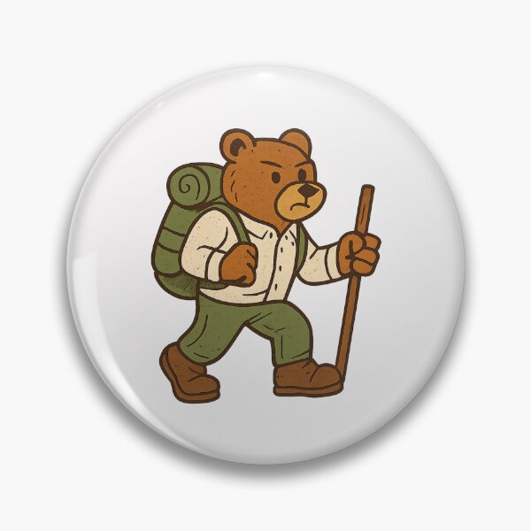 Item preview, Trailblazer Bear – Adventure Awaits designed and sold by FBA.