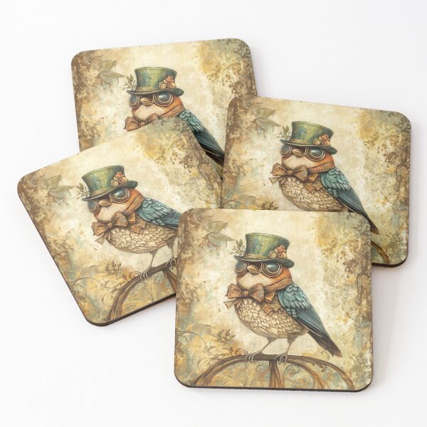 Item preview, Steampunk bird is ready to look for a bride designed and sold by Made-by-Gus.