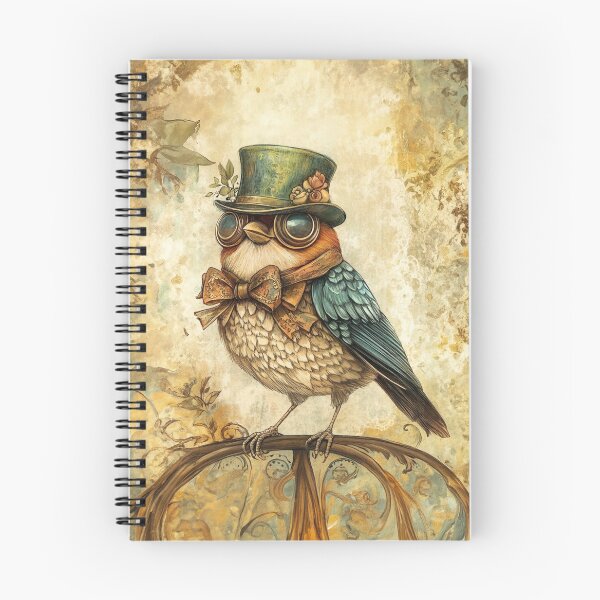 Item preview, Steampunk bird is ready to look for a bride designed and sold by Made-by-Gus.