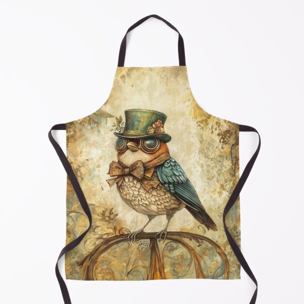 Item preview, El pájaro steampunk está listo para buscar novia. designed and sold by Made-by-Gus.