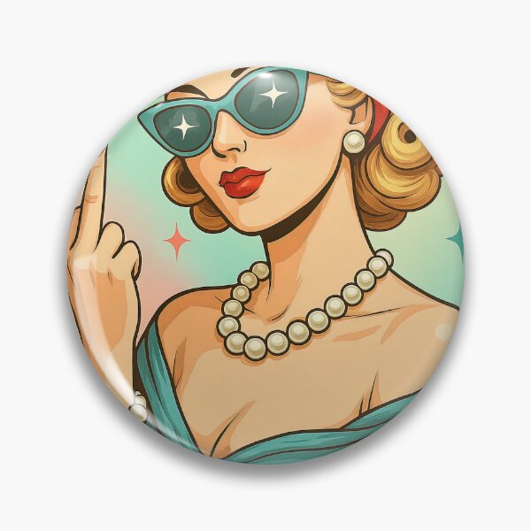 Item preview, Flipping off fabulous, respectfully designed and sold by Nova Thorne Designs.