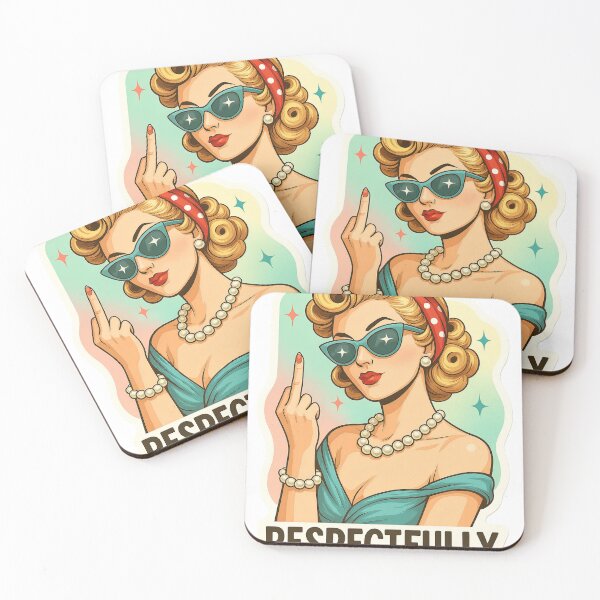 Item preview, Flipping off fabulous, respectfully designed and sold by Nova Thorne Designs.