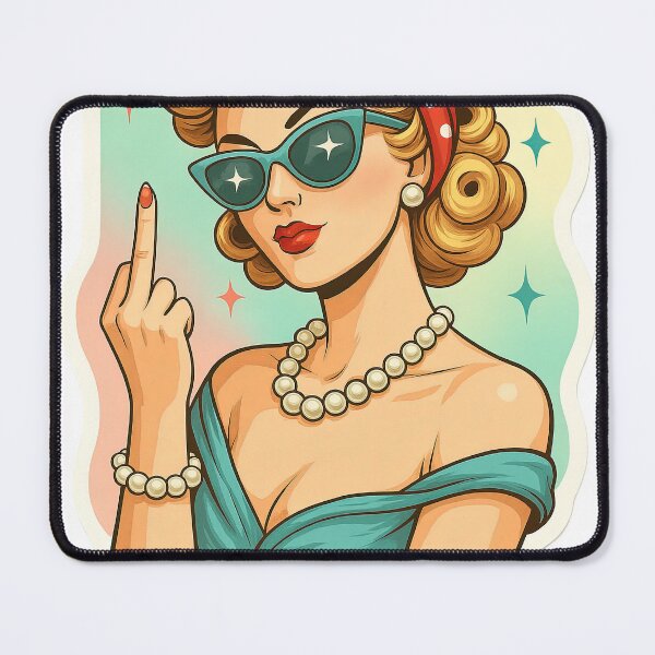 Item preview, Flipping off fabulous, respectfully designed and sold by Nova Thorne Designs.