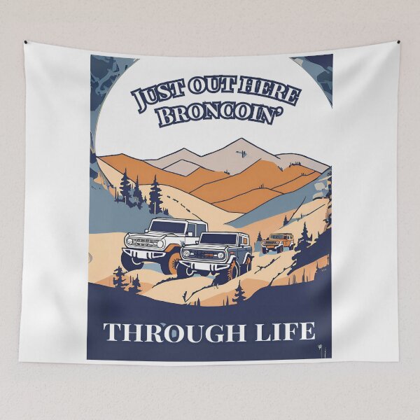 Item preview, Broncoin' Through Life designed and sold by Craftonmegan.