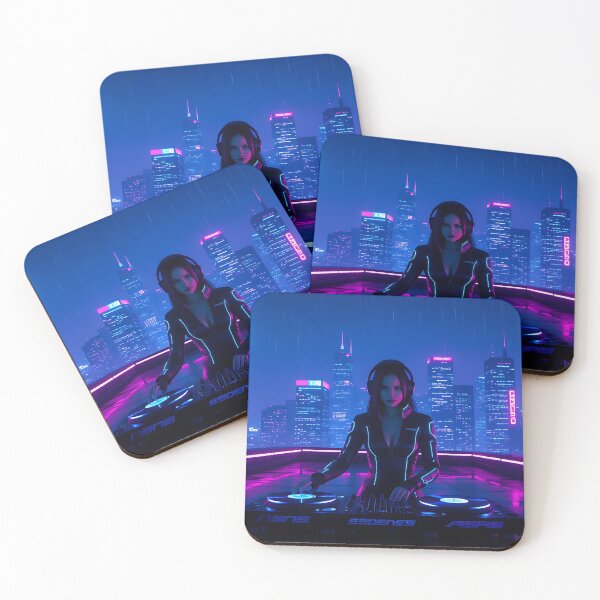 Item preview, Rooftop Soundscapes: Urban DJ Vibes designed and sold by BGM by AI.