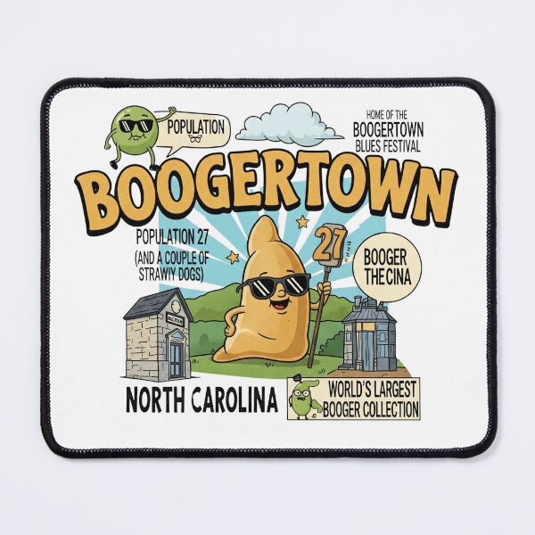 Item preview, Boogertown North Carolina USA designed and sold by AntiJolly.