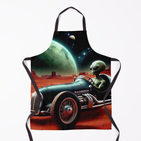 Item preview, Alien and classic old car designed and sold by Dogandesighn.