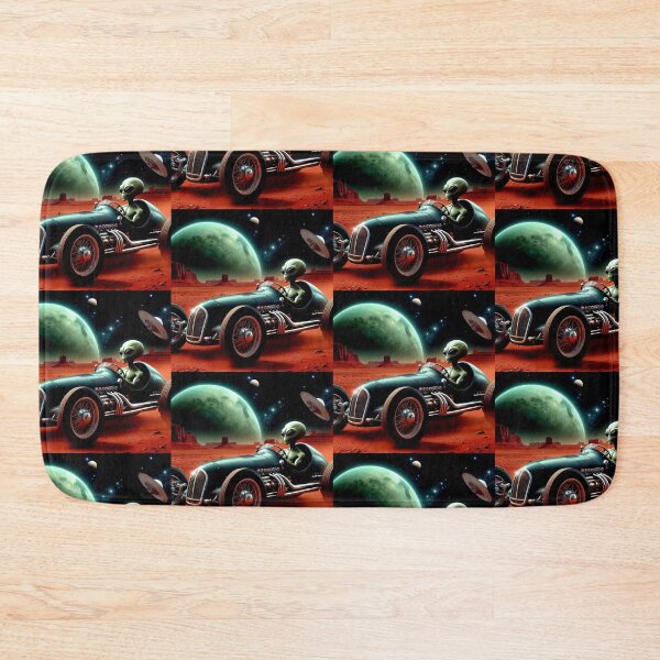Item preview, Alien and classic old car designed and sold by Dogandesighn.