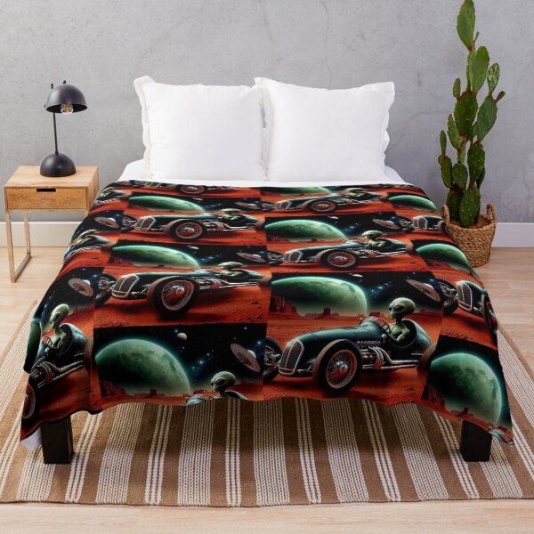 Item preview, Alien and classic old car designed and sold by Dogandesighn.