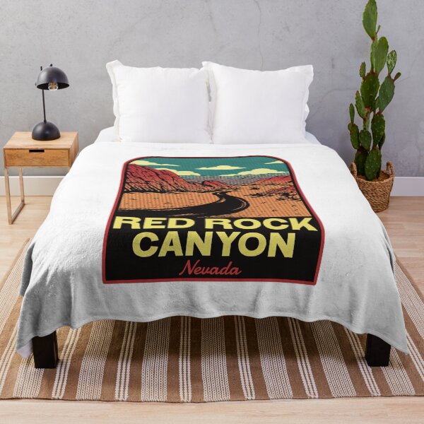 Item preview, Arte de viaje retro de Red Rock Canyon, Nevada designed and sold by HalpinDesign.